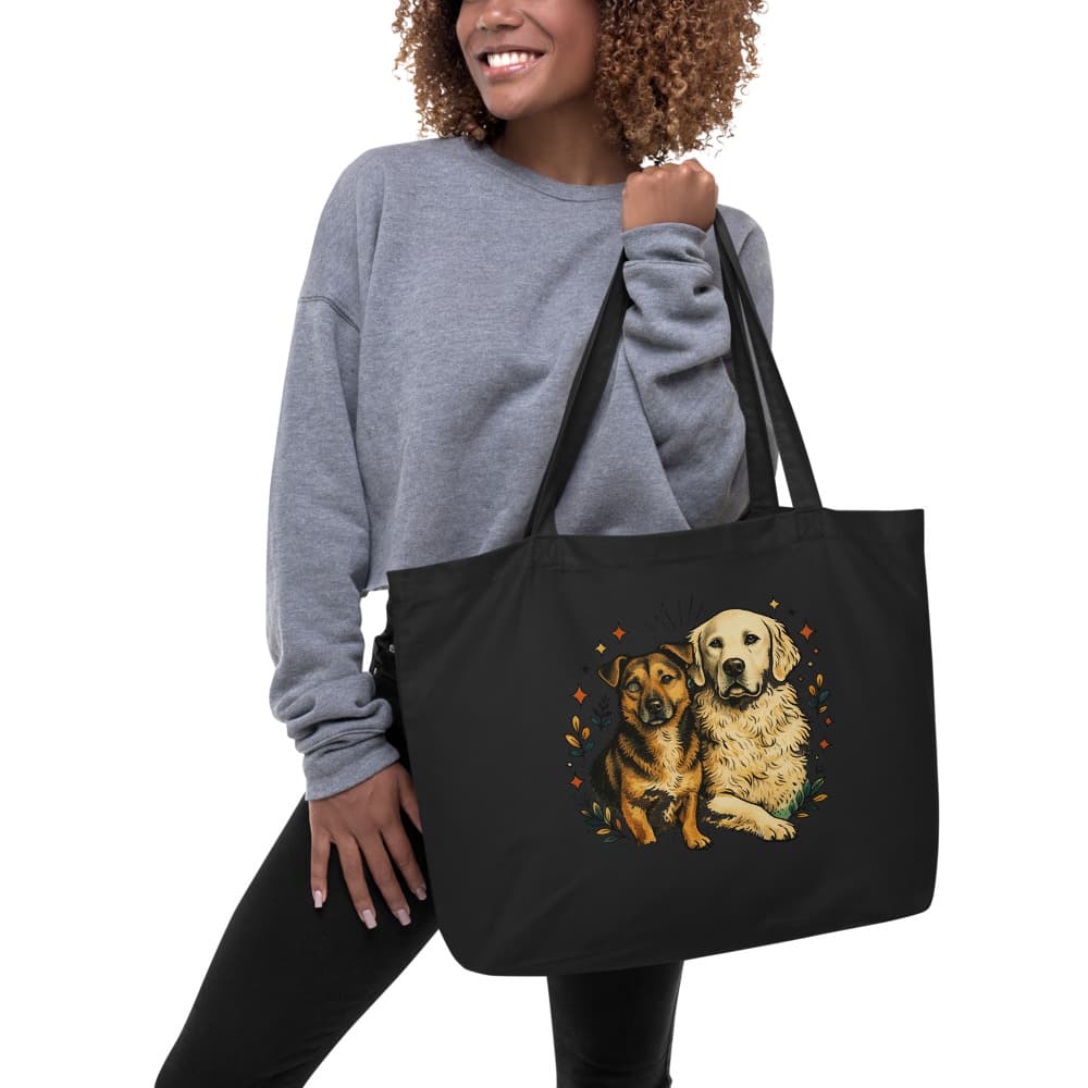 Tattoo Flash pet portrait printed on a PawForge apparel mockup.