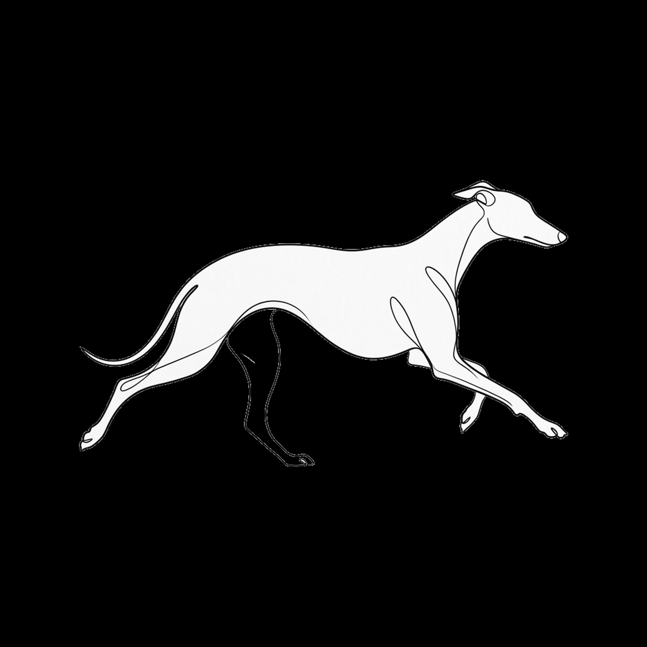 Minimal Line Art pet portrait example artwork from the PawForge style catalog.