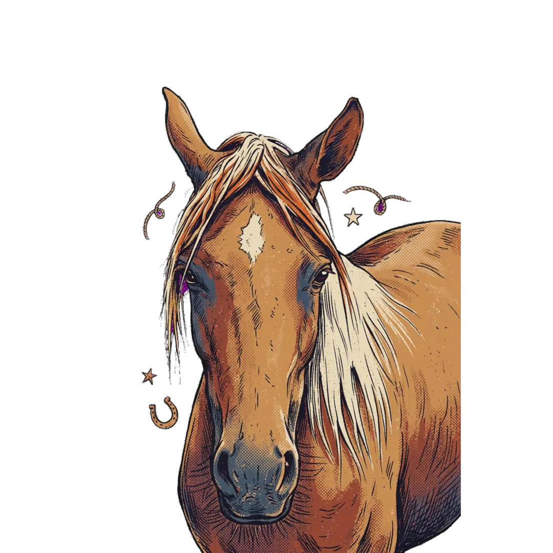 Dusty in Western Heritage style