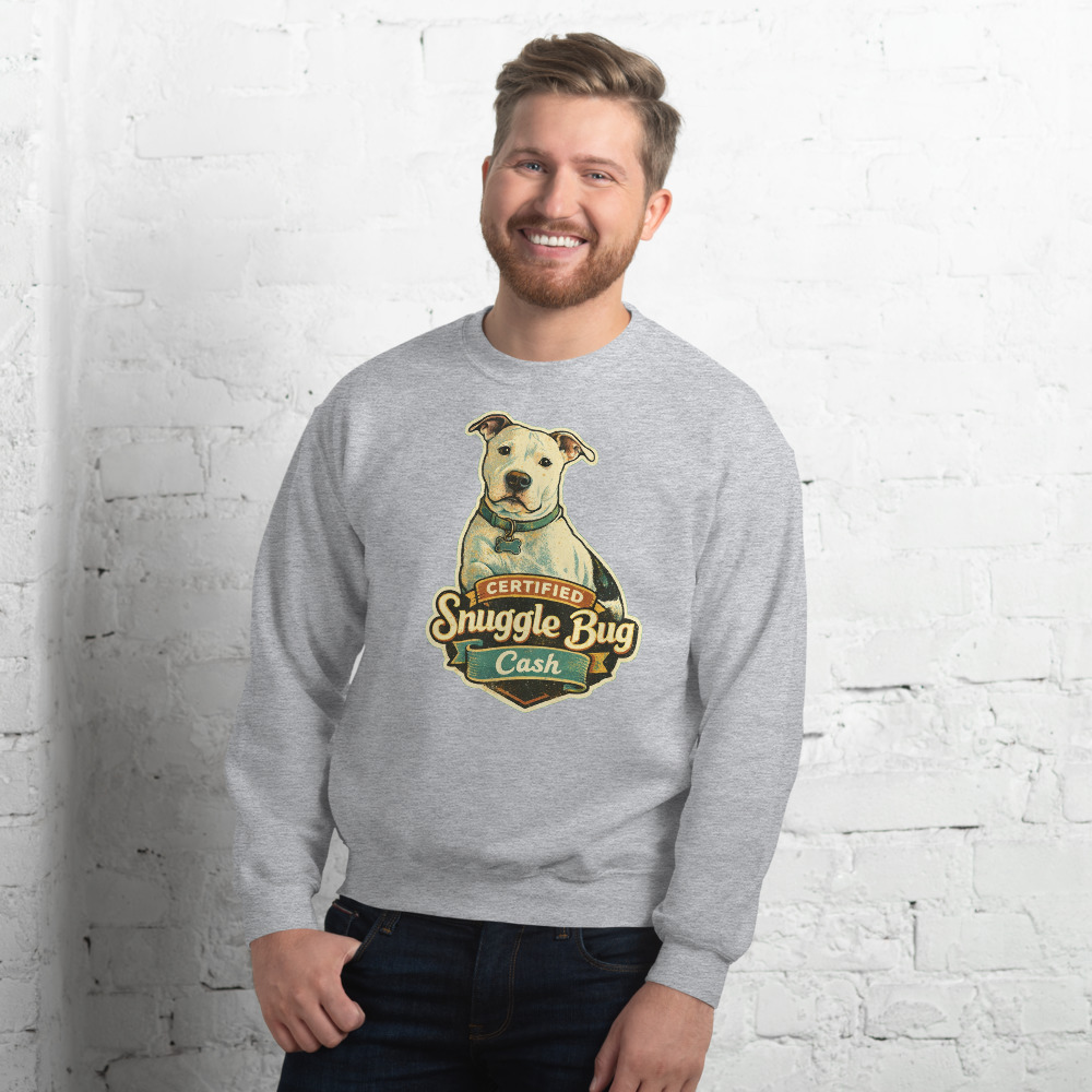 Pet Crewneck in Sport Grey