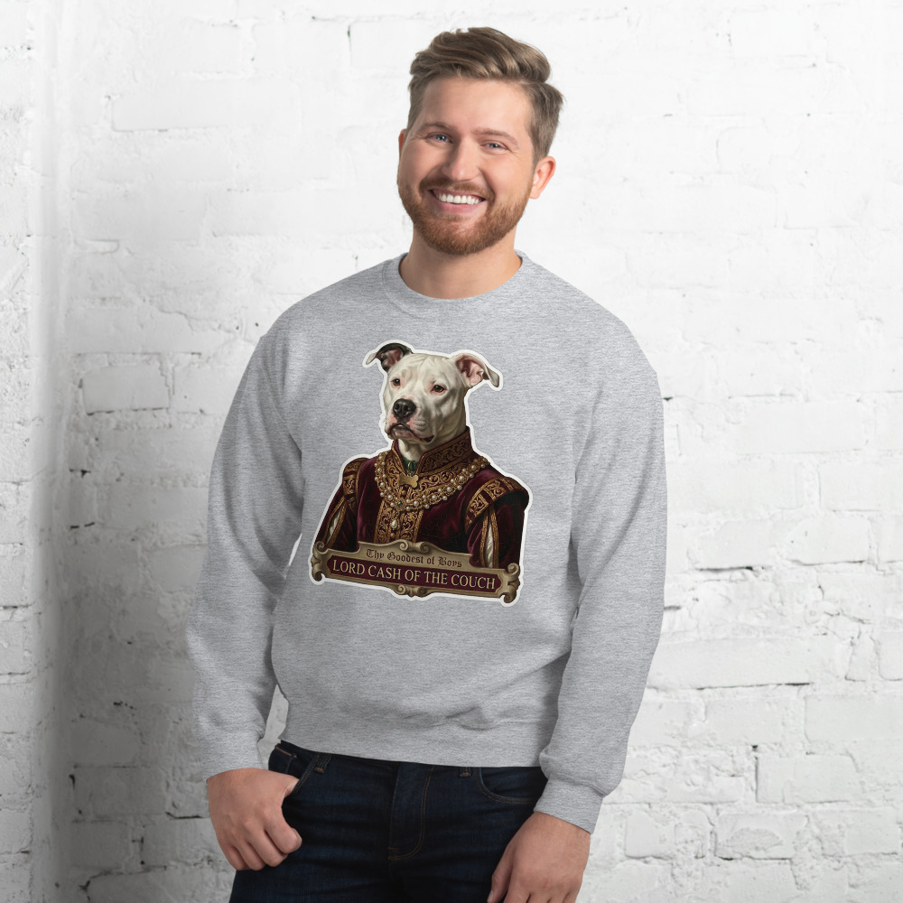 Pet Crewneck in Sport Grey